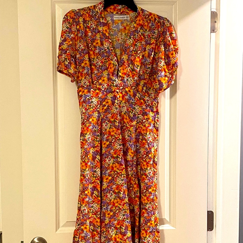 Faithfull the Brand Multicolor Floral Maxi Dress